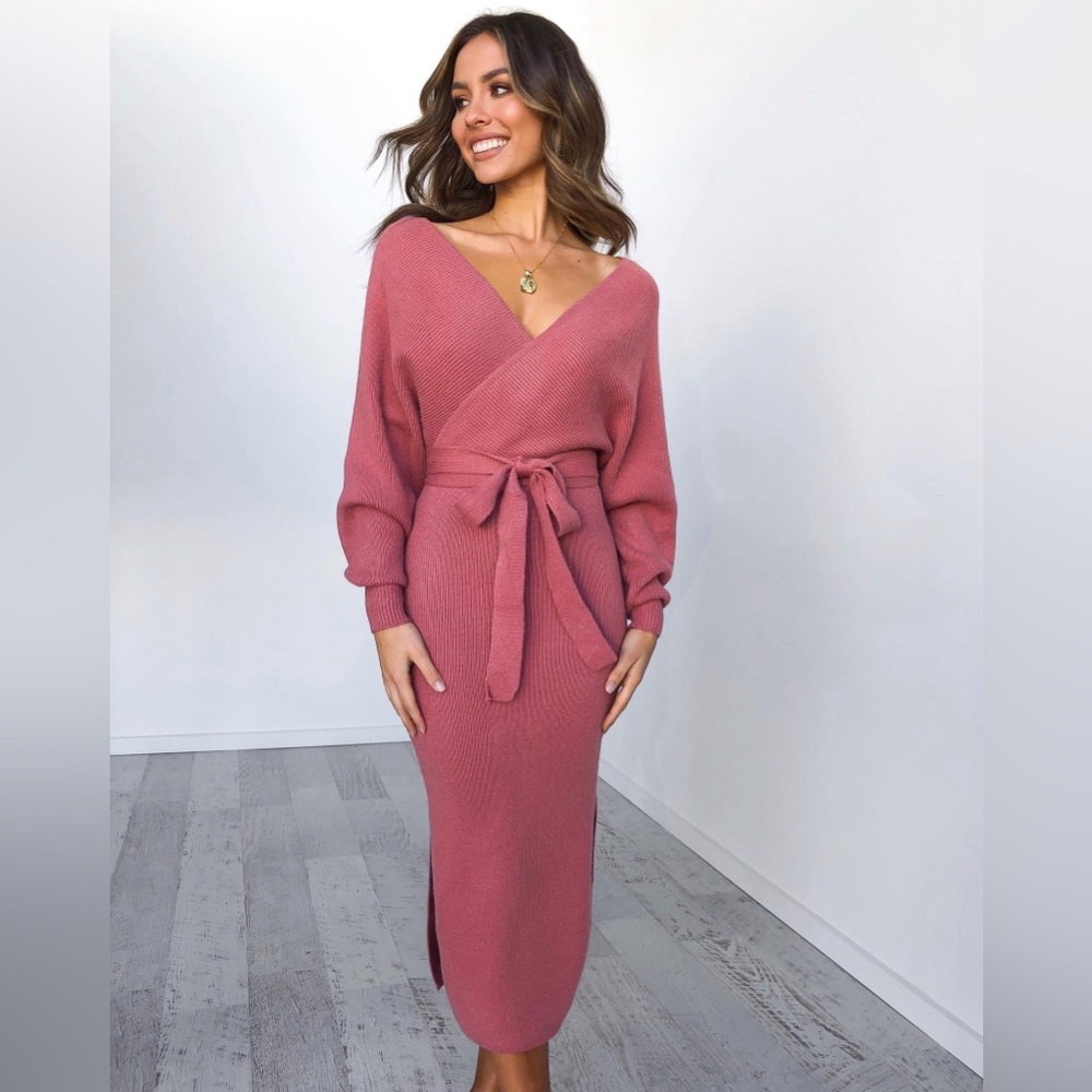Petal & Pup Bambina Dress- Rose